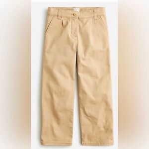 J.Crew Crewcuts Girls' wide-leg chino pants Khaki Size 6